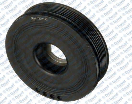GATES TVD1110 Krank Kasnagi Mercedes Om622 Om626 W205 S205 W447 . Renault Trafic Ii 06> Laguna Iii 07>15 Koleos 08 Opel Vivaro 06> Nissan X-Trail Ii 09>13 Qashqai 07> 2.0 Dci M9r